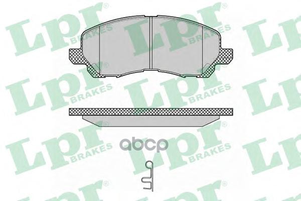 Колодки тормозные дисковые Lpr арт. 05P1347