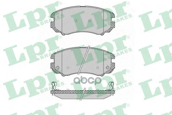 Колодки торм. дисковые Lpr арт. 05p1369
