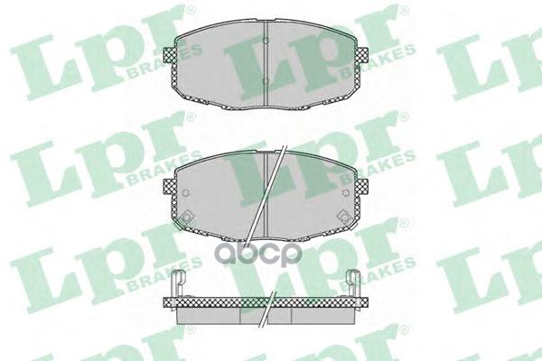 Комплект тормозных колодок 05P1375 Lpr арт. 05P1375