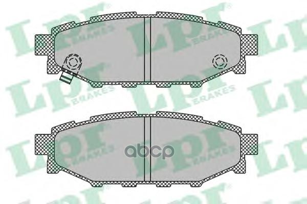 Комплект тормозных колодок 05P1408 Lpr арт. 05P1408