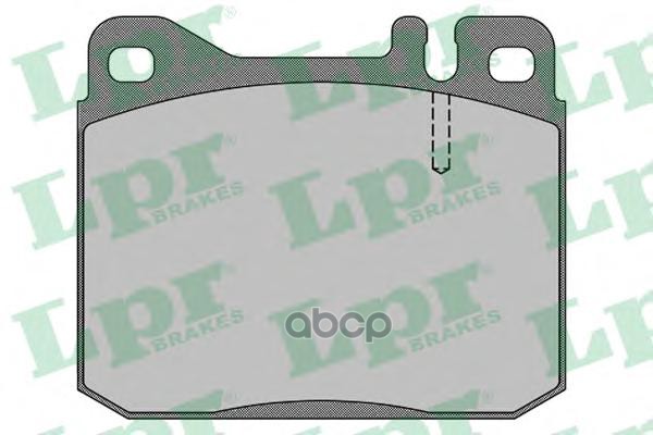 Комплект тормозных колодок 05P141 Lpr арт. 05P141