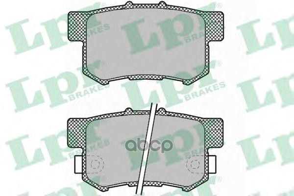 Колодки Тормозные Дисковые Lpr арт. 05P1423