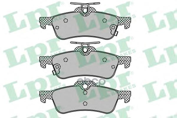 Комплект тормозных колодок 05P1458 Lpr арт. 05P1458