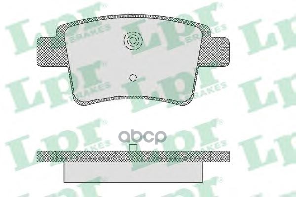 Комплект тормозных колодок 05P1475 Lpr арт. 05P1475