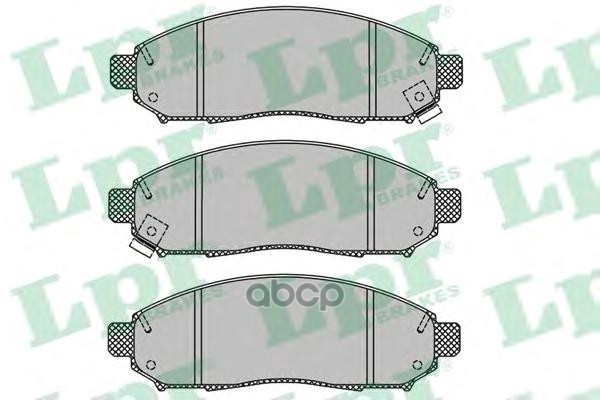 Комплект тормозных колодок 05P1495 Lpr арт. 05P1495