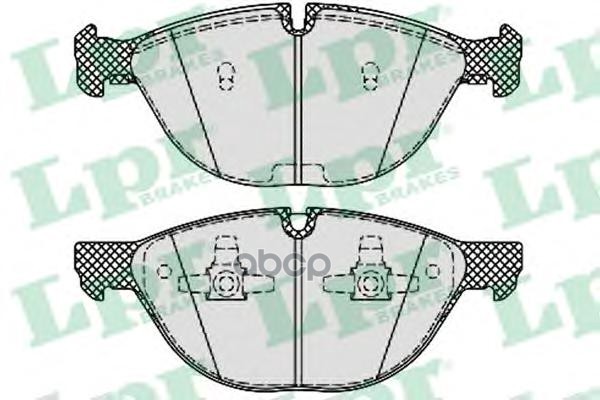 Колодки тормозные дисковые Lpr арт. 05P1518