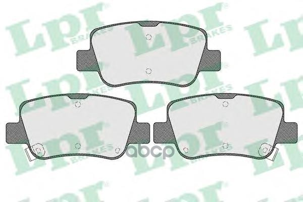 Комплект тормозных колодок 05P1522 Lpr арт. 05P1522