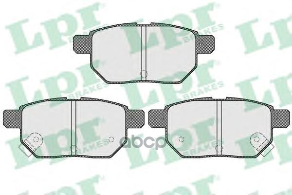 Колодки тормозные дисковые Lpr арт. 05P1530