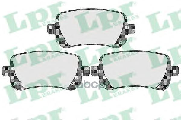 Комплект тормозных колодок 05P1550 Lpr арт. 05P1550