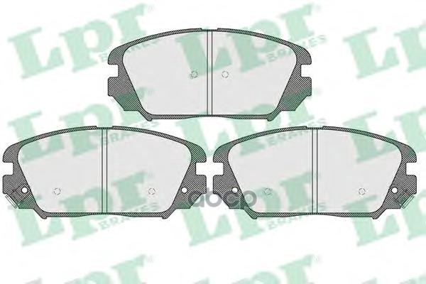 Колодки тормозные дисковые Lpr арт. 05P1599