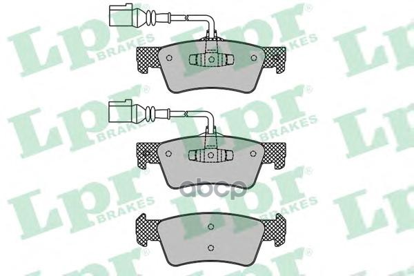 Комплект тормозных колодок 05P1667 Lpr арт. 05P1667