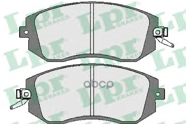 Колодки тормозные дисковые 05P1729 Lpr арт. 05P1729