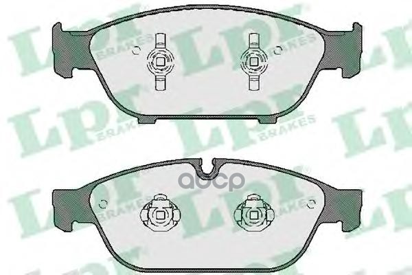 Колодки тормозные дисковые Lpr арт. 05P1743