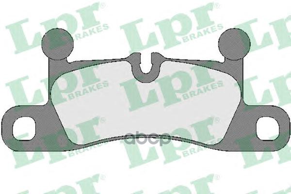 Колодки тормозные дисковые 05P1755 Lpr арт. 05P1755