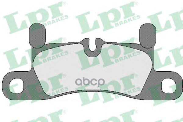 Колодки тормозные дисковые 05P1758 Lpr арт. 05P1758