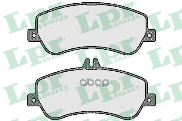 Колодки тормозные дисковые 05P1762 Lpr арт. 05P1762