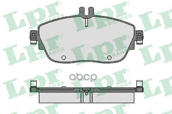 Колодки тормозные дисковые 05P1781 Lpr арт. 05P1781