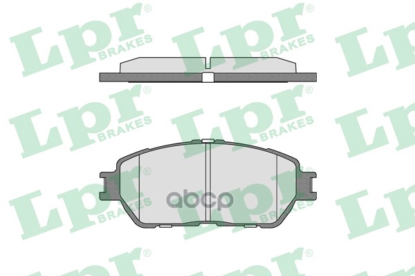 Колодки Тормозные Дисковые 05P1792 Lpr арт. 05P1792