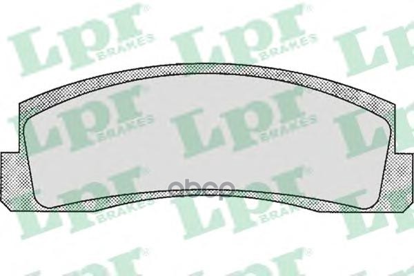 Колодки тормозные дисковые Lpr арт. 05P179