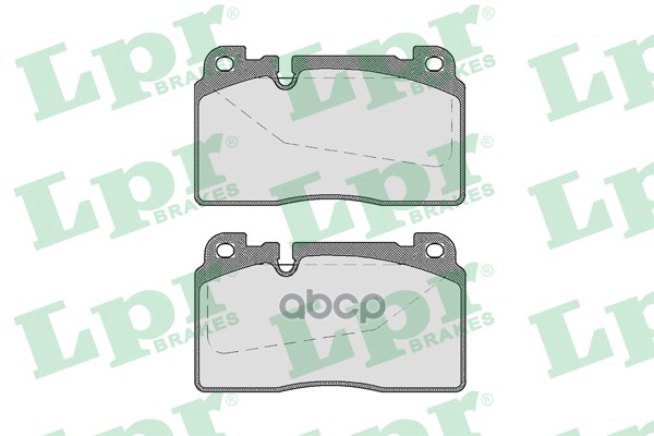 Колодки Тормозные Дисковые 05P1804 Lpr арт. 05P1804
