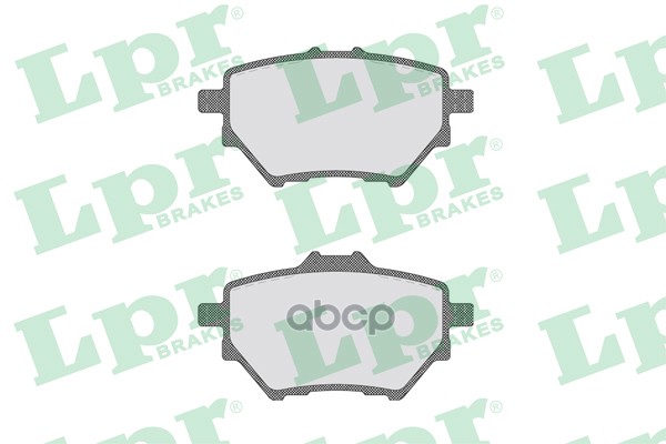 Колодки тормозные дисковые 05P1838 Lpr арт. 05P1838