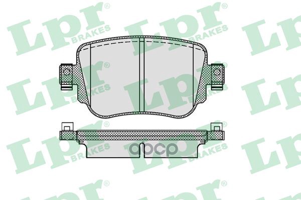 Колодки тормозные дисковые Lpr арт. 05P1986