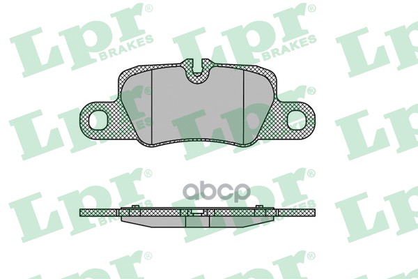 Колодки тормозные дисковые Lpr арт. 05P1998