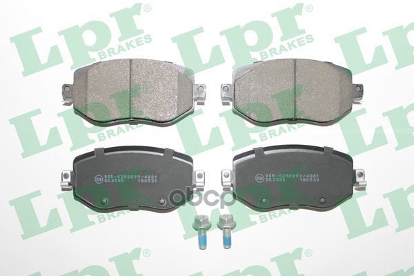 Колодки тормозные дисковые 05P2005 Lpr арт. 05P2005