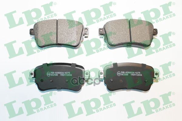 Колодки тормозные CITROEN JUMPY/PEUGEOT EXPERT 16- задние 05P2034 Lpr арт. 05P2034