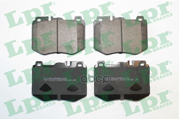 Комплект тормозных колодок, дисковый тормоз LPR 05P2036 Lpr арт. 05P2036