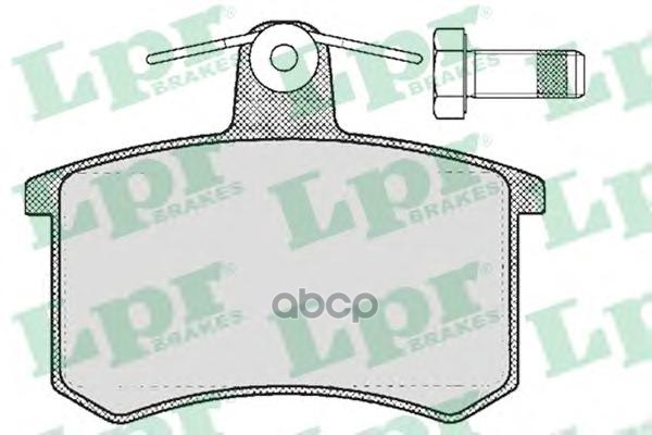 Комплект тормозных колодок 05P215 Lpr арт. 05P215