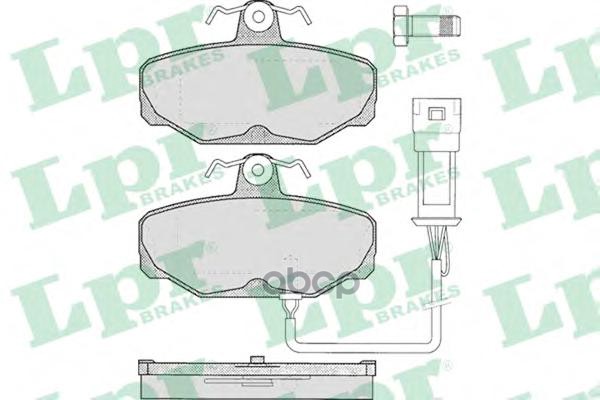 Колодки Тормозные Дисковые Lpr арт. 05P279