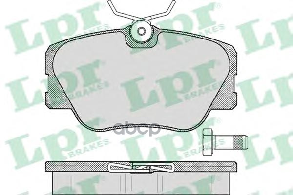 Комплект тормозных колодок 05P280 Lpr арт. 05P280