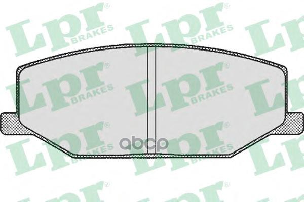 Комплект тормозных колодок, дисковый тормоз 05P290 Lpr арт. 05P290