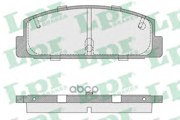 Комплект тормозных колодок 05P336 Lpr арт. 05P336