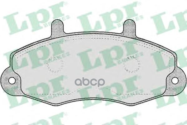 Колодки торм. дисковые Lpr арт. 05p481