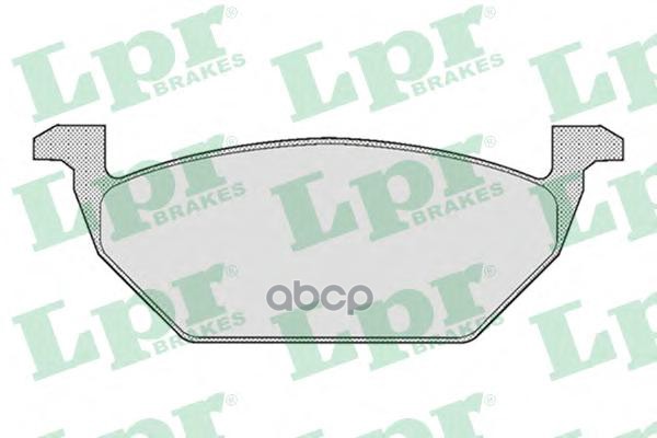 Колодки тормозные дисковые Lpr арт. 05P668