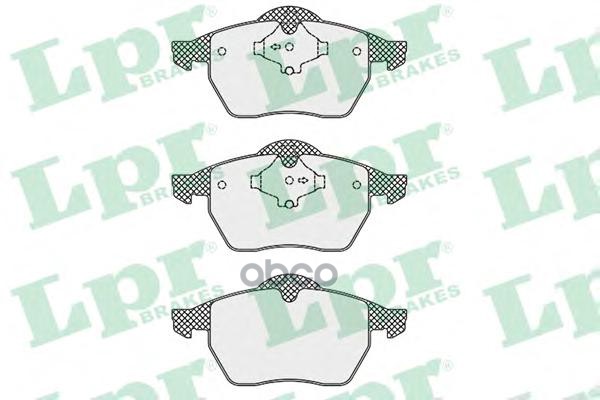 Комплект тормозных колодок 05P669 Lpr арт. 05P669
