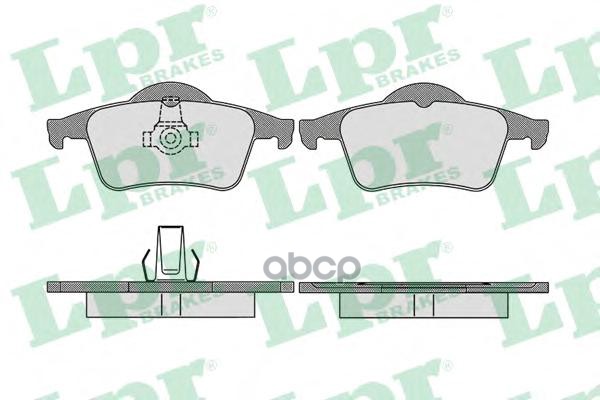 Колодки тормозные дисковые Lpr арт. 05P705
