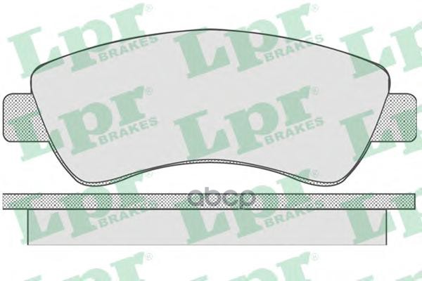 Колодки Тормозные Дисковые Lpr арт. 05P789