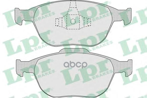 Колодки тормозные дисковые Lpr арт. 05P906