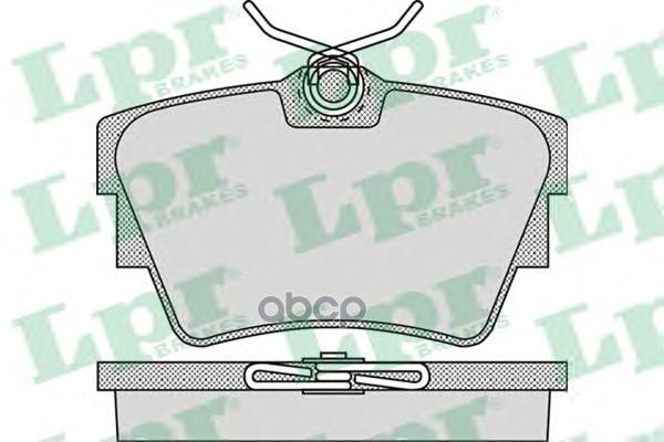 Комплект тормозных колодок 05P946 Lpr арт. 05P946