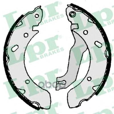Колодки тормозные барабанные Lpr арт. 06990