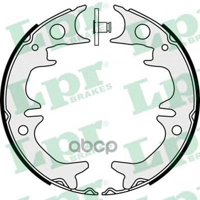 Колодки Тормозные Барабанные Lpr арт. 08380