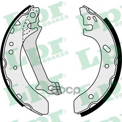 Колодки Торм. Барабанные Lpr арт. 08520