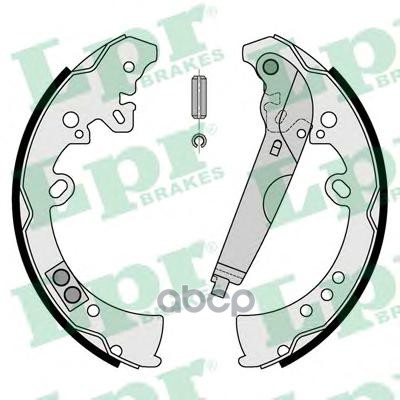 Колодки тормозные барабанные Lpr арт. 09205