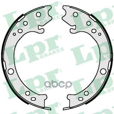 Комплект тормозных колодок 09410 Lpr арт. 09410
