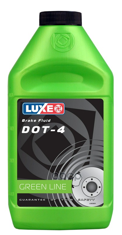 Жидкость Тормозная Luxe Green Line Dot4 910 Г 638 Luxe арт. 638