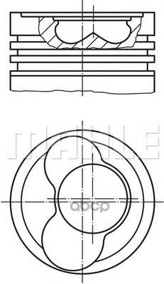 Поршень В Комплекте MAHLE арт. 0305800