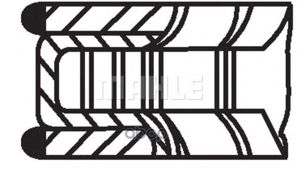 Кольца Поршневые К-Т Peugeot MAHLE арт. 04016N0